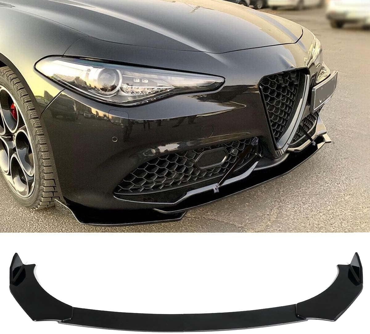 Lame pare-choc avant Alfa Romeo Giulia évite rayures becquets