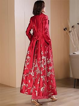 【美品】JUEMI Double Drawstring Long Coat Amazon.com: Yeuyyben Patchwork Long Double Sided Wool Coat