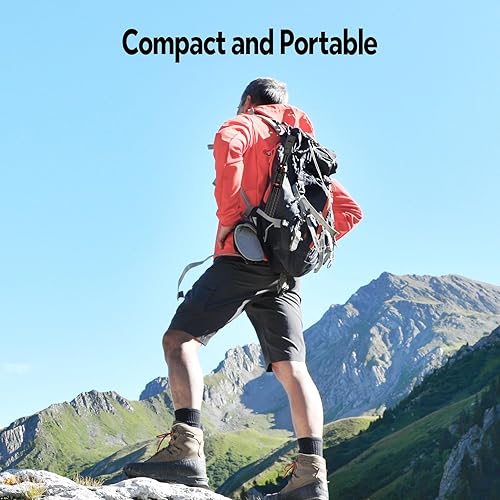 Vista 13 de Fotopro Soporte de trípode para iPad con cabezal de bola 360 para cámara, teléfono, tableta y más, zapata fría, soporte flexible para tableta