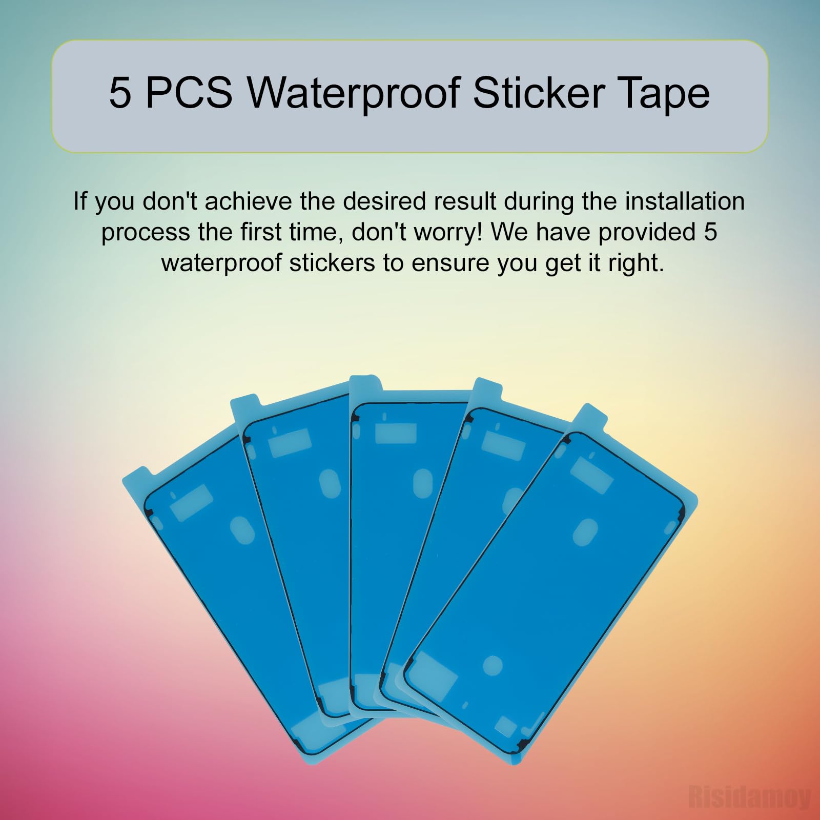 即日発送★iPhon13Pro★タッチパネル★有機ELソフト★耐水シール Amazon.com: Risidamoy 5 PCS for iPhone 13 PRO Waterproof Pre-Cut