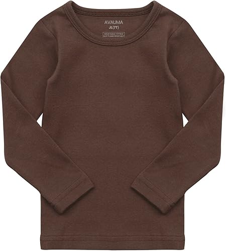 Miniatura 2 de AVAUMA - Pijama para niños y niñas de algodón básico para uso diario