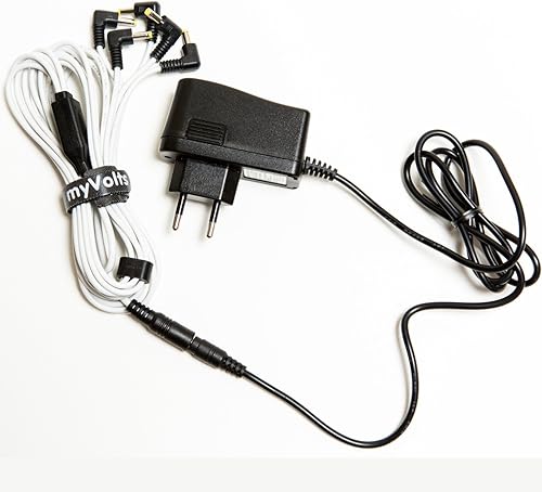 5-Zweig Verteiler-Ladekabel fA r Korg Volca von MyVolts  Verteiler-Ladekabel Netzteil 