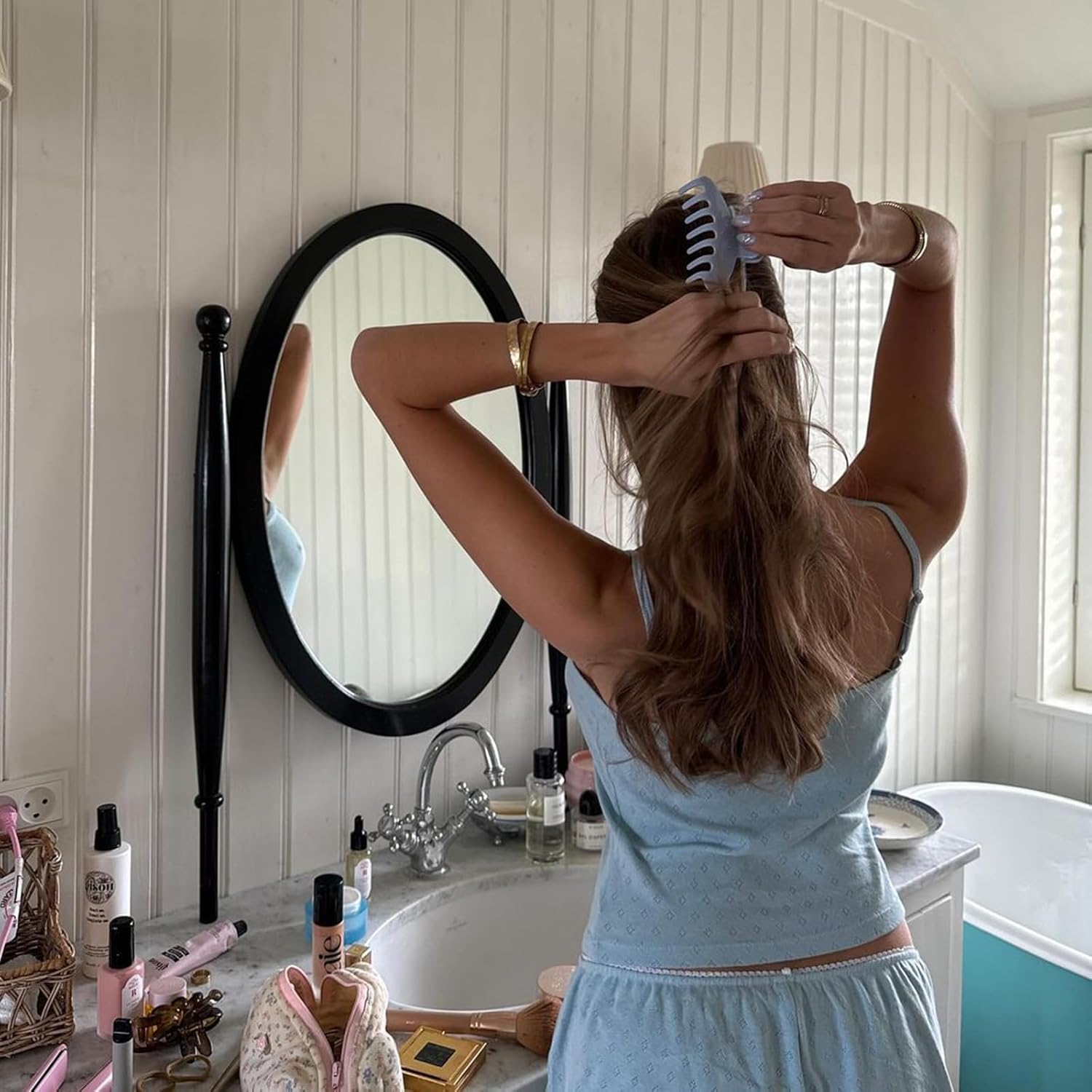 Cute Pajama Sets for Women Lace Trim V Neck Cami Tops and Shorts Matching Lounge Pj Sets Teens Y2K 2 Piece Outfit - Image 6