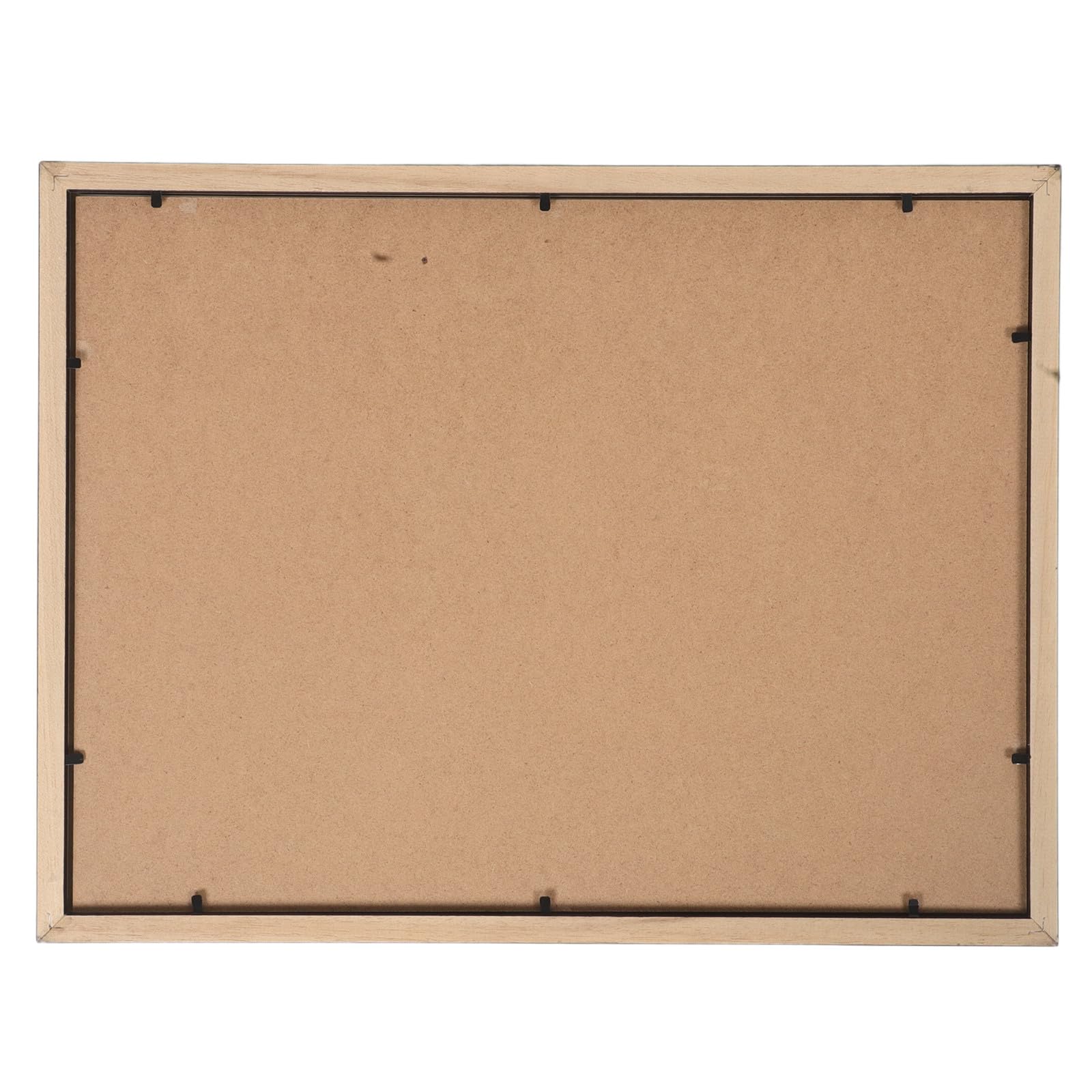 GLEAVI Marco de Madera Negro para Camiseta de Fútbol 30, 5x40, 6 Cm | Vitrina Transparente para Recuerdos, Protección Cristalina, Herrajes de Montaje Incluidos