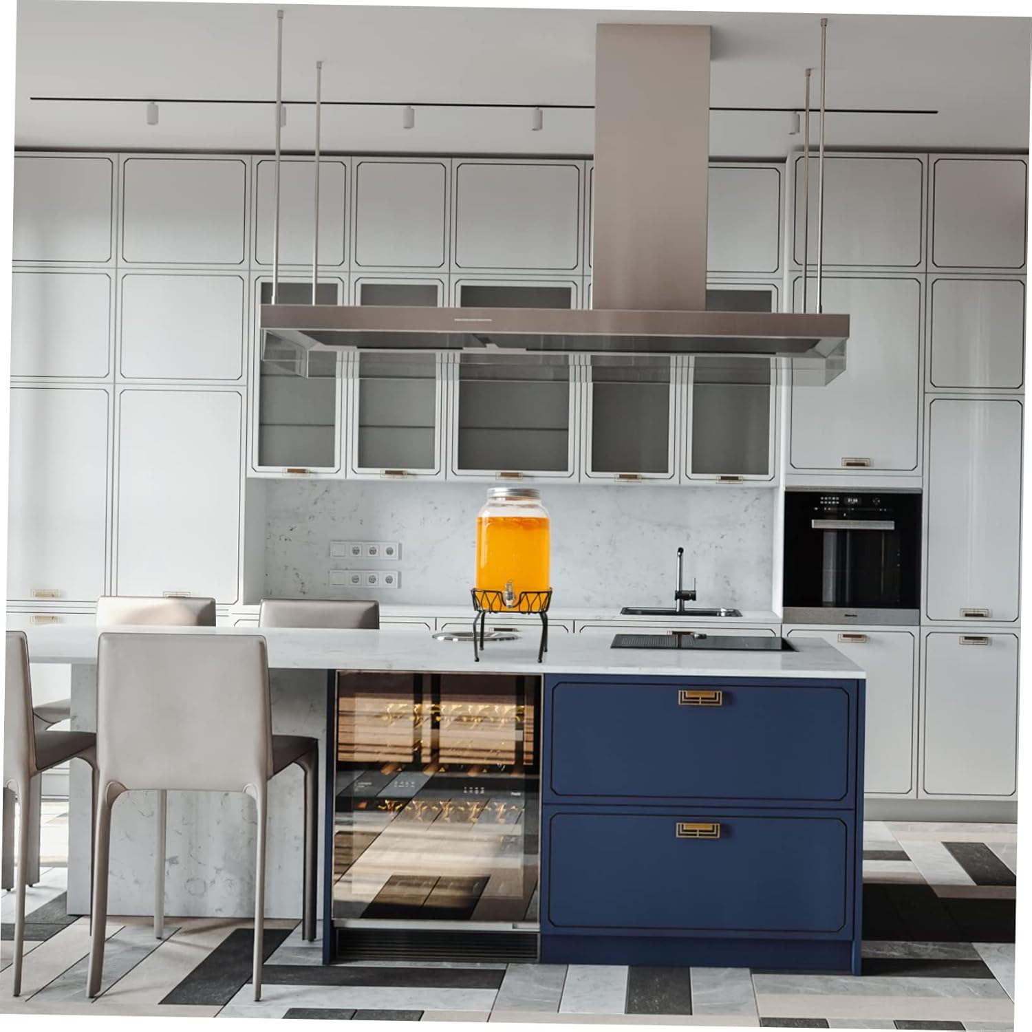 Ciieeo Drink Dispenser Stand Lightweight Metal Beverage Bucket Holder for Beer Wine Juice Easy to Store Sturdy Rack for Home Bar and Parties