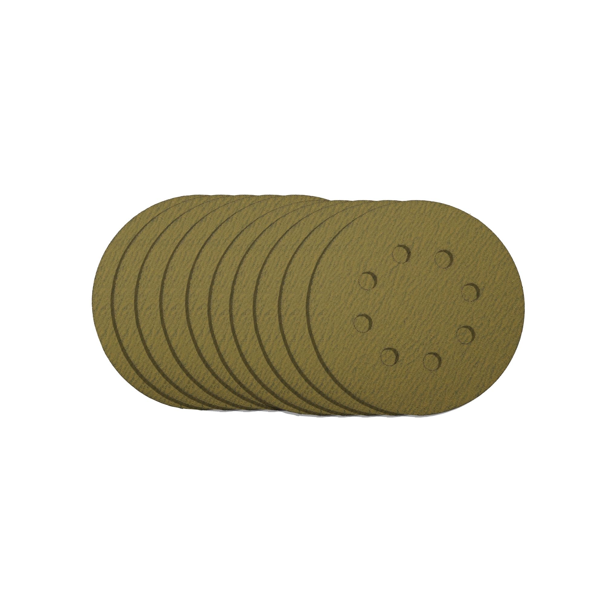 Taparia Velcro Sanding Disc (5 inch / 125mm, 120 Grit, 8-Hole, Pack of 10)-Durable Abrasive Sheet, Fast Change Velcro Backing-For Wood, Metal Surface Finishing-Carpentry, Automotive, Construction-image-20