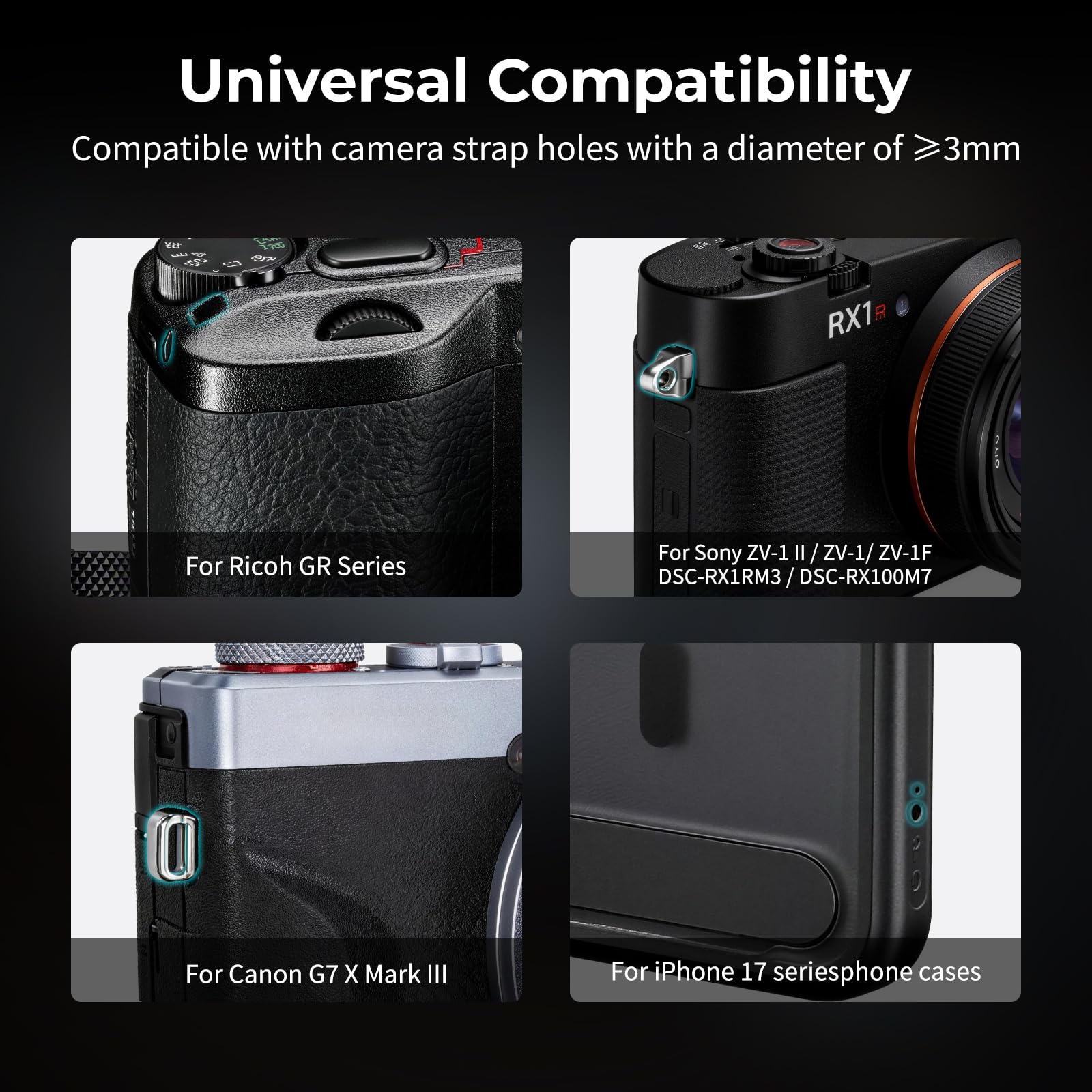 Amazon | [SMALLRIG] Ricoh GRシリーズ対応 クイックリリース