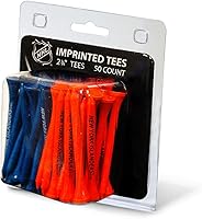 Vista 8 de Team Golf NHL - Camisetas de golf de 2-3/4 pulgadas, paquete de 50, tamaño reglamentario, colores de varios equipos