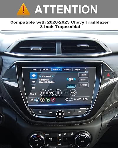 Vista 2 de YEE PIN Protector de pantalla para Chevy Trailblazer RS 2022 Trailblazer LT Activ Chevy Trailblazer 2023, accesorios compatibles con Chevy