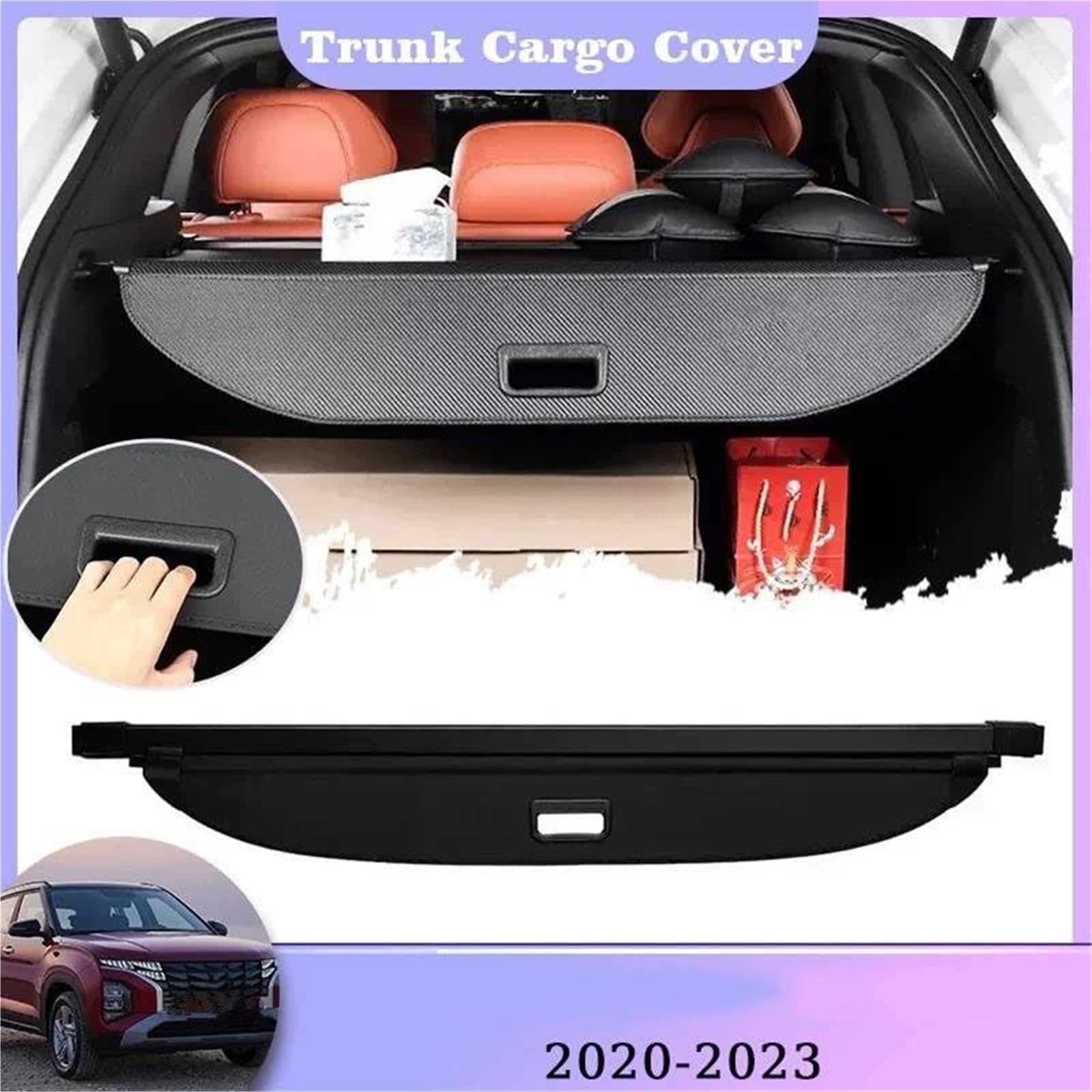Gepäckschutzschild, Passend für Hyundai, for Creta, for Cantus