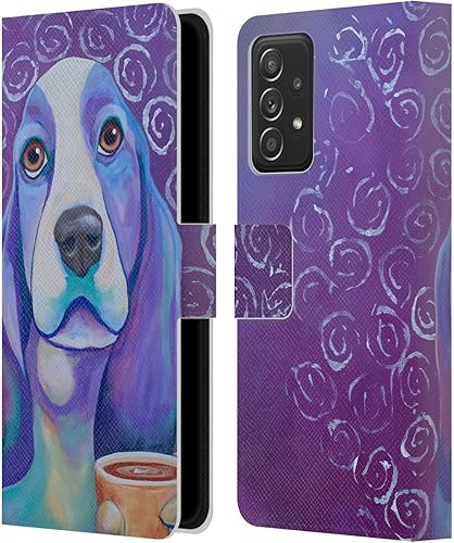 Miniatura 7 de Head Case Designs Officially Licensed Jody Wright A Little Rest & Relaxation Dog and Cat Collection Leather Book Wallet Case Cover Compatible with