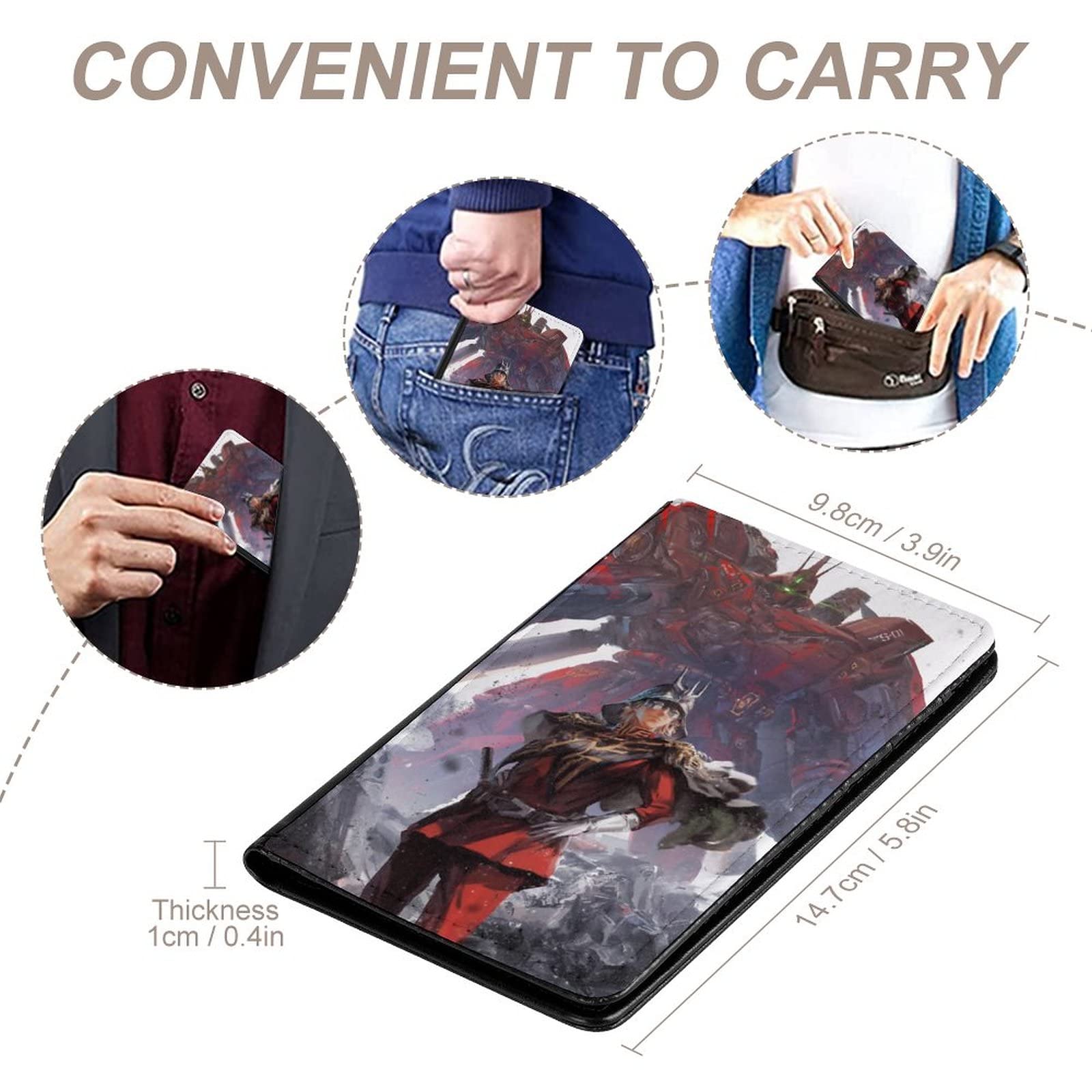 Amazon.co.jp: ネオ ジオンガンダム シャア パスポートケース 高級PU