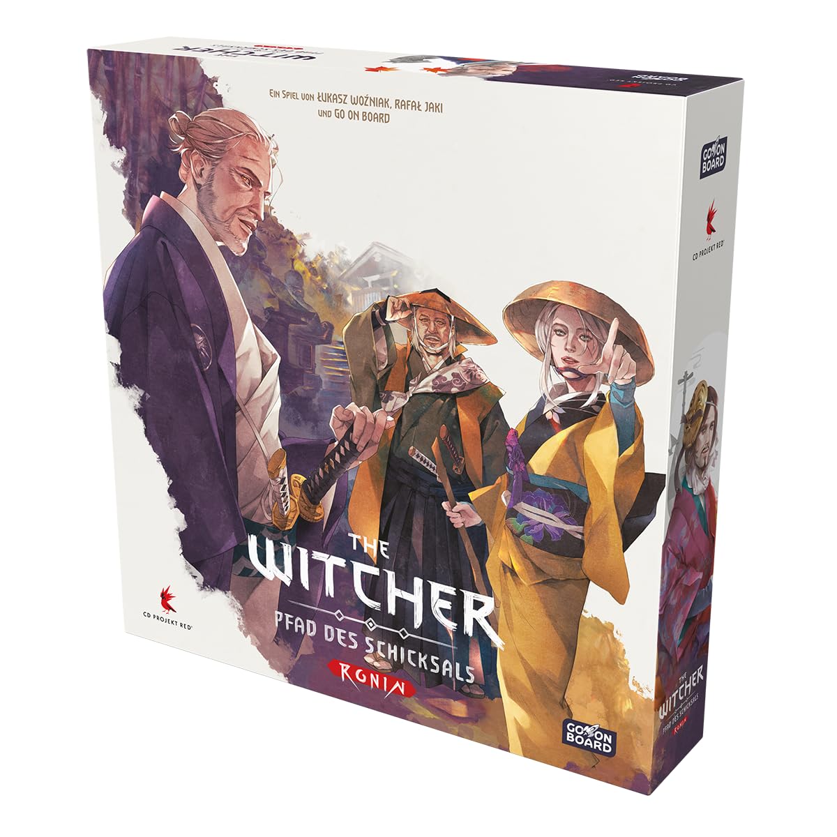 Go On Board, The Witcher: Pścieżka losu Ronin, gra podstawowa, gra konesera, 1-5 graczy, 14+ lata, 45-90 minut, niemiecki