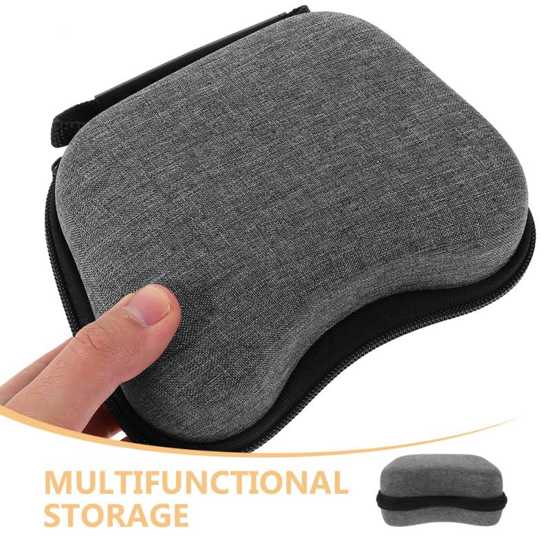 DIYEAH Hard Shell Travel Case Storage Bag for Game Controllers Portable Carrying Organizer 2-Pack Protective Controller Travel Case