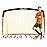 Happy Jump Soccer Goal Soccer Net for Kids Backyard 5x3.6 FT, 1 Pack