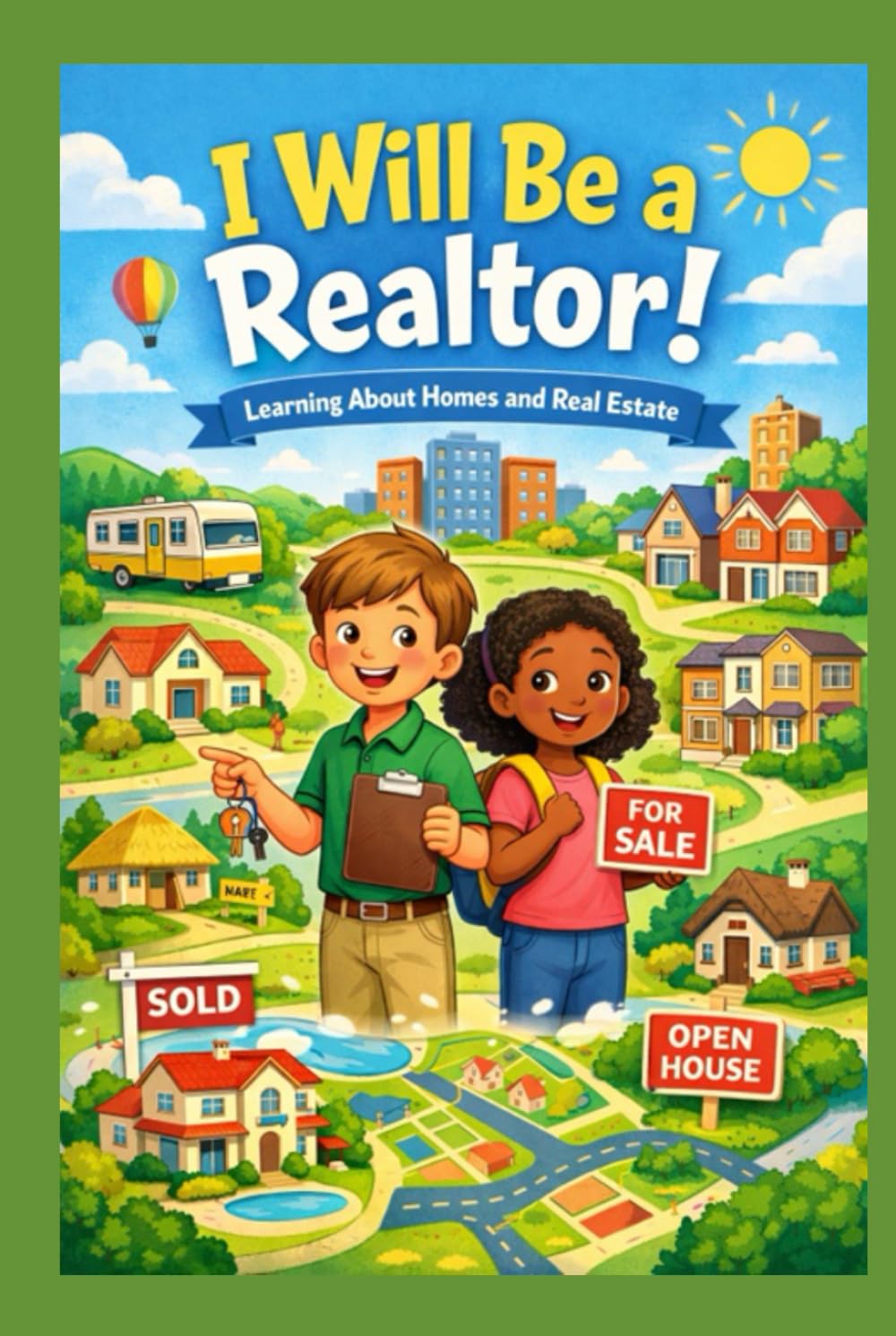 I Will Be a Realtor!: Learning About Homes and Real Estates