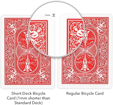 Magic Makers Bicycle Short Deck Red Rider Backs