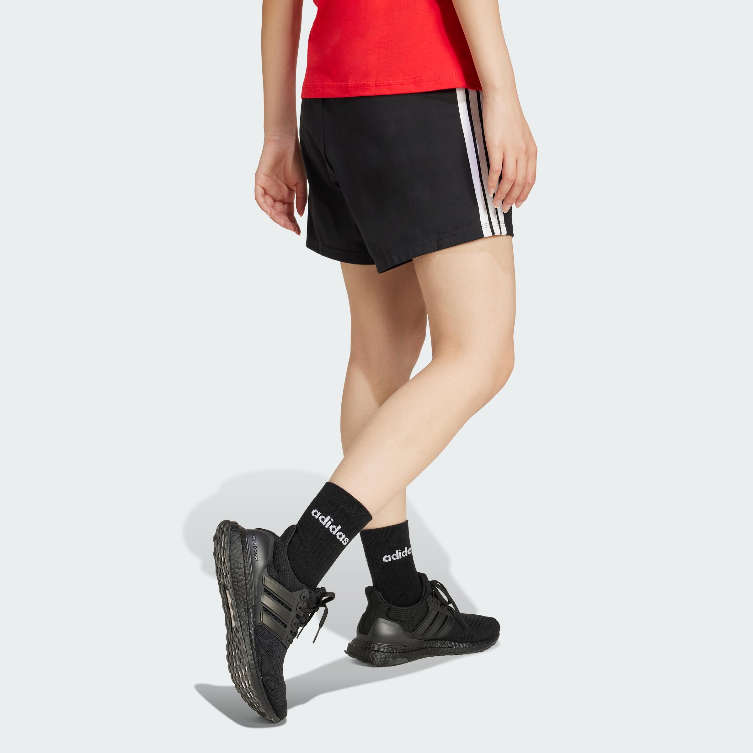 adidas Essentials 3-stripes Cotton Shorts - Shorty Kobiety