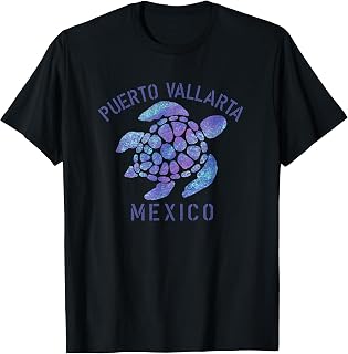 Puerto Vallarta, MEX Beach Design / Souvenir Illustration T-Shirt