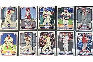Philadelphia Phillies 2023 Bowman Made by Topps Team 10 Card Set