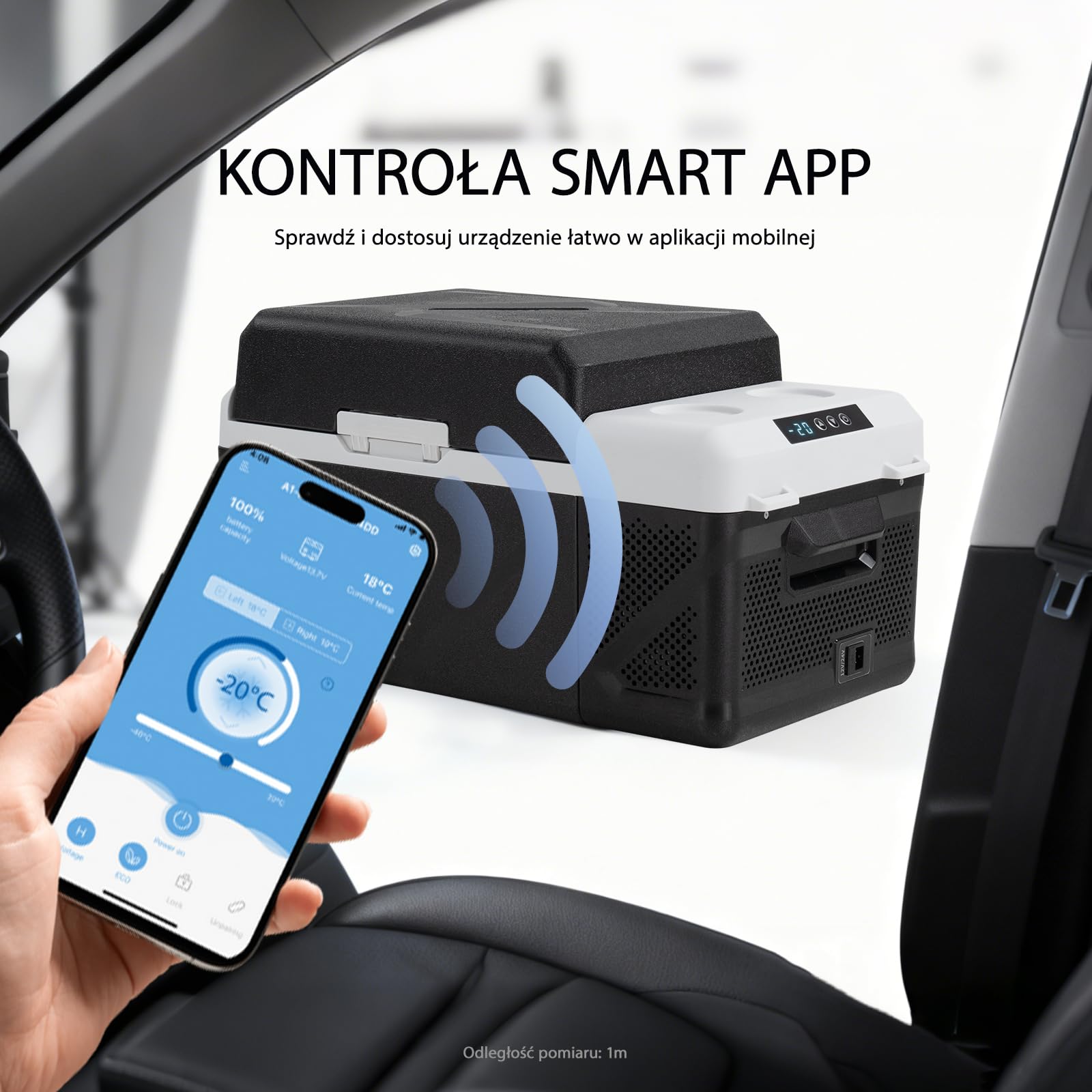 KM20 20 L Kołdra chłodnicza, 12V, Mini-Lodówka, Kompresor Elektryczny, Lodówka Samochodowa, Camping, Zamrażarka, Mała, Przenośna, Dla Samochodu, Ciężarówki, Łodzi, Kampera