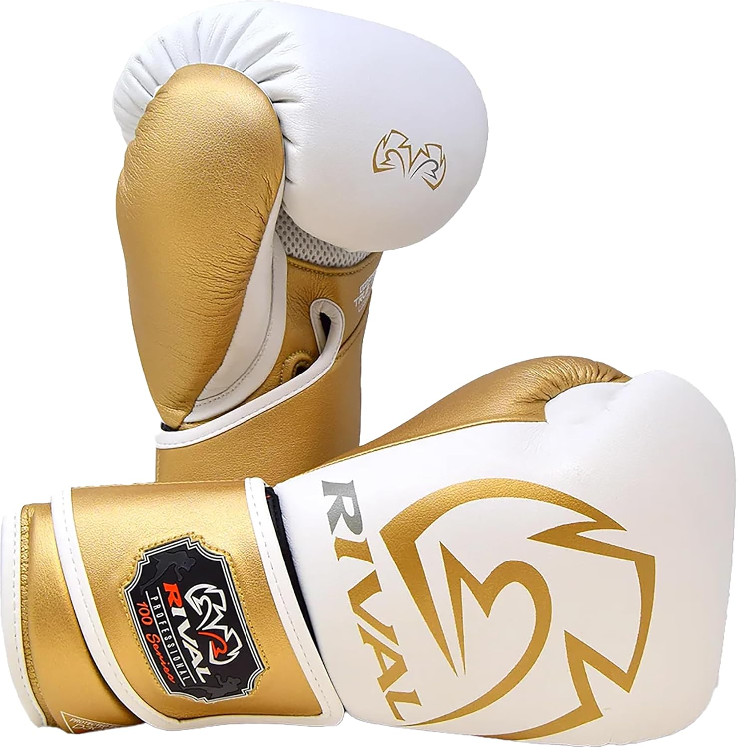 RIVAL Boxing RB100 Professional Bag Gloves, 6mm of D30 Padding, Handcrafted Microfiber, Innovative Wrist Lock 3 System