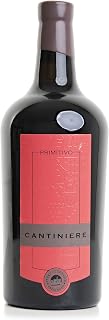 Terre Di San Vito Cantiniere Primitivo Organic Italian Red Wine 75cl (ABV 14% Alcohol) | 100% Organic Primitivo – Infused with Plum, Blackberry & Black Cherries | Steel Barrel-Aged for Over a Year