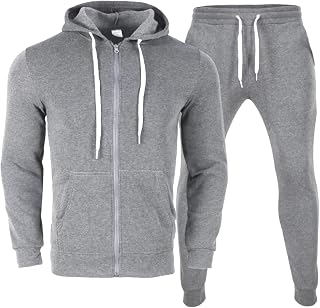 And Track Suit masculino com capuz manga longa moda zíper casual bolso casaco cordão calça longa conjunto Suite 269