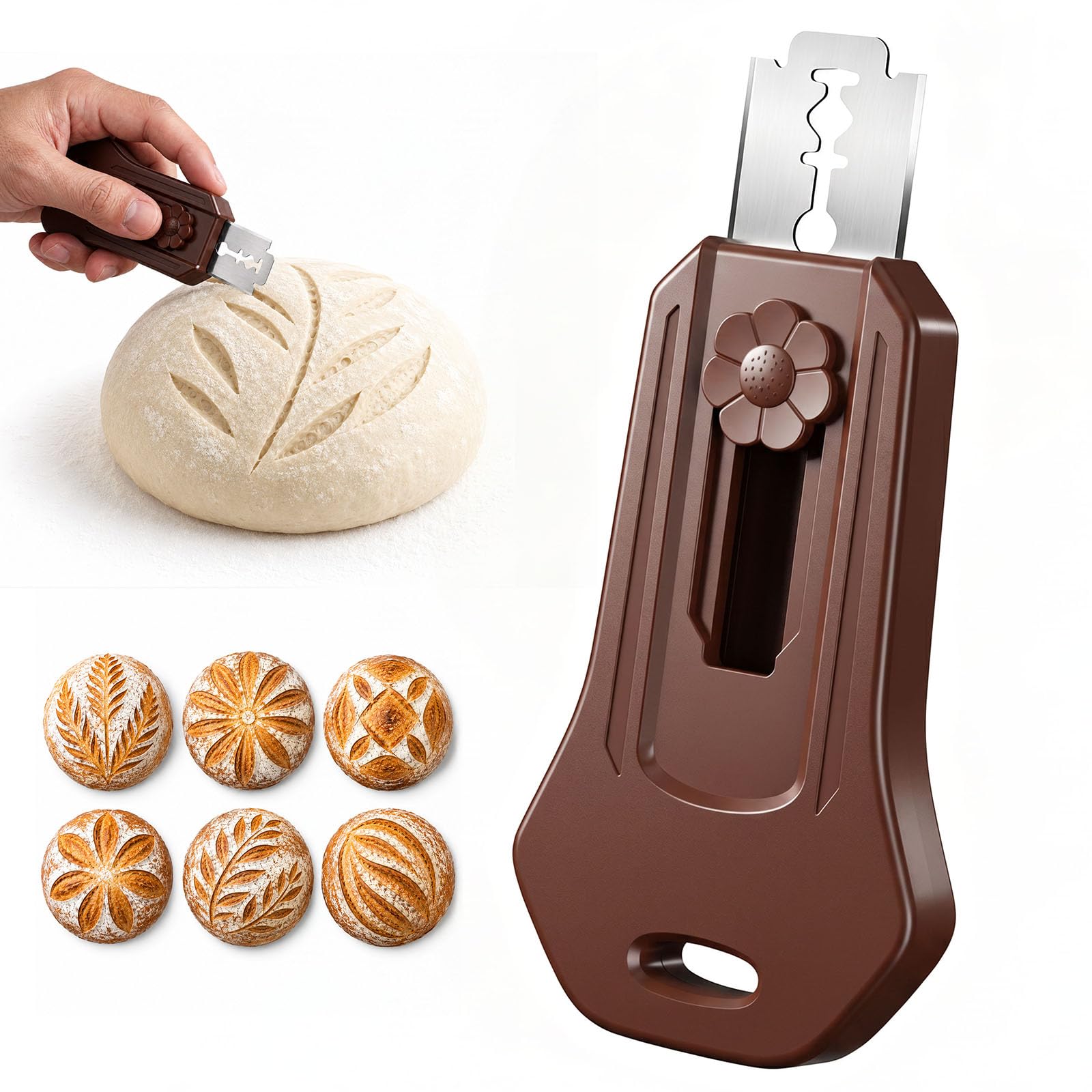 Sourdough Bread Lame - Secure Scoring Tool -16