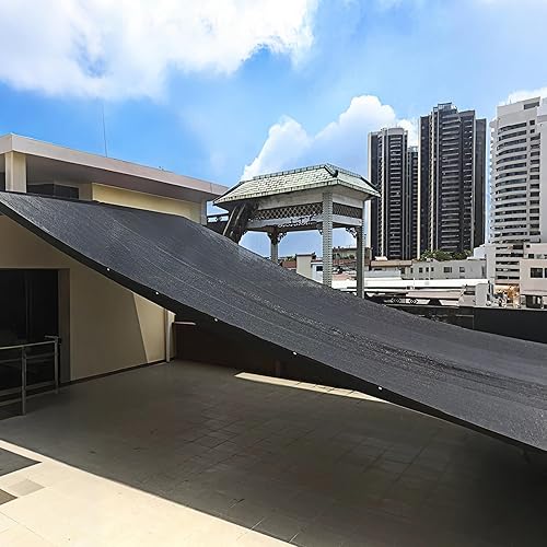 Miniatura 194 de winemana - Toldo para sombra del 90%, cubierta de sombra para perrera, resistente y duradera, lona de malla con ojales, para patio, plantas