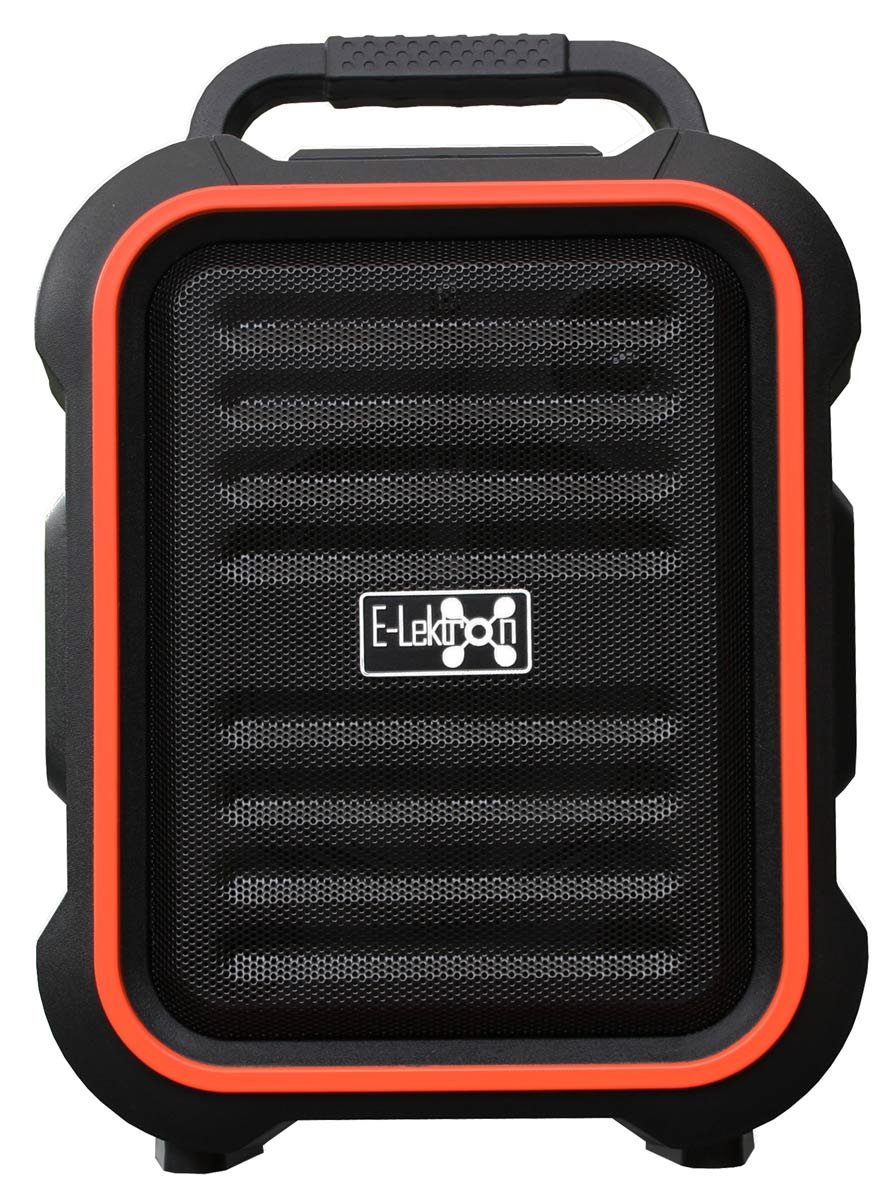 E-Lektron EL16-P tragbare Soundanlage USB/Bluetooth PA Soundsystem mit Mikrofon Sprachverstärker