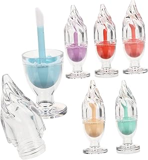 6 unids Ice Cream Lip Glaze Tube Cosmetic Con...