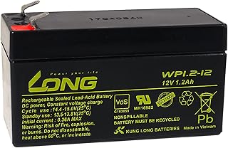 Powery Kung Long lead battery WP1.2-12 VdS, 12V, Lead-Acid