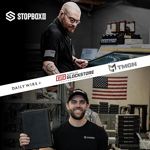 Miniatura 7 de Stopbox alternativa segura para pistola  almacenamiento táctico para pistola, funda portátil de acceso instantáneo, caja de bloqueo de pistola