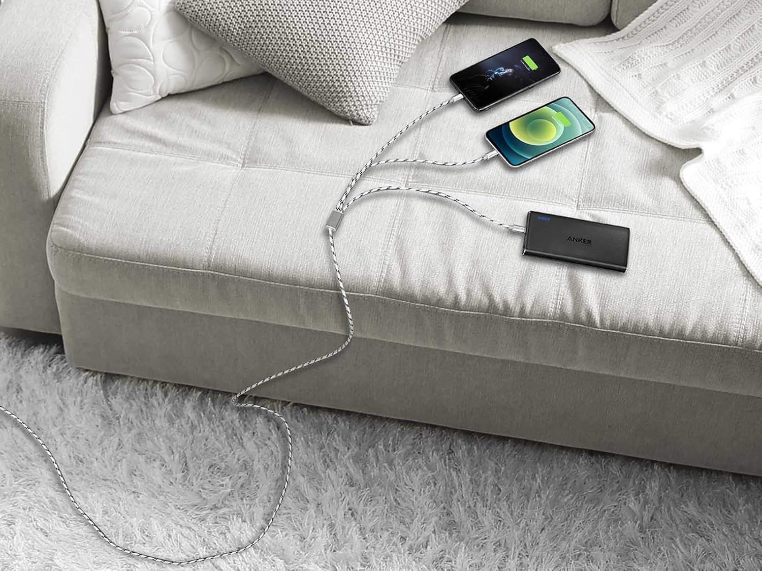 10Ft Multi Charging Cable 3A, 2Pack Braided Fast Charging 3-in-1 Multiple Charger Cable with IP/Micro USB/Type C Adapter Port for Cell Phones/iPhone 17 16 15 14 13/ Samsung/Pixel/Tablet and More - Image 4