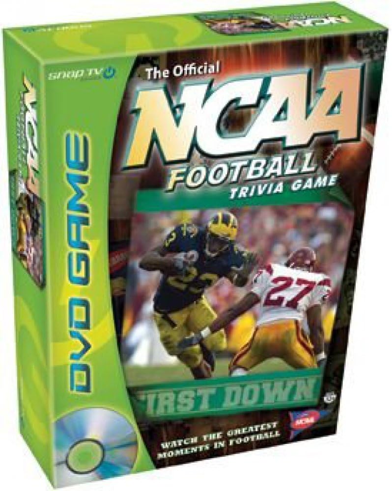 NCAA Football Trivia DVD Game