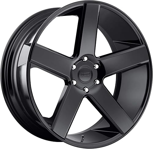 Dub S216 Baller 24x10 5x120 + 0.787in, llanta negra brillante de 24 pulgadas