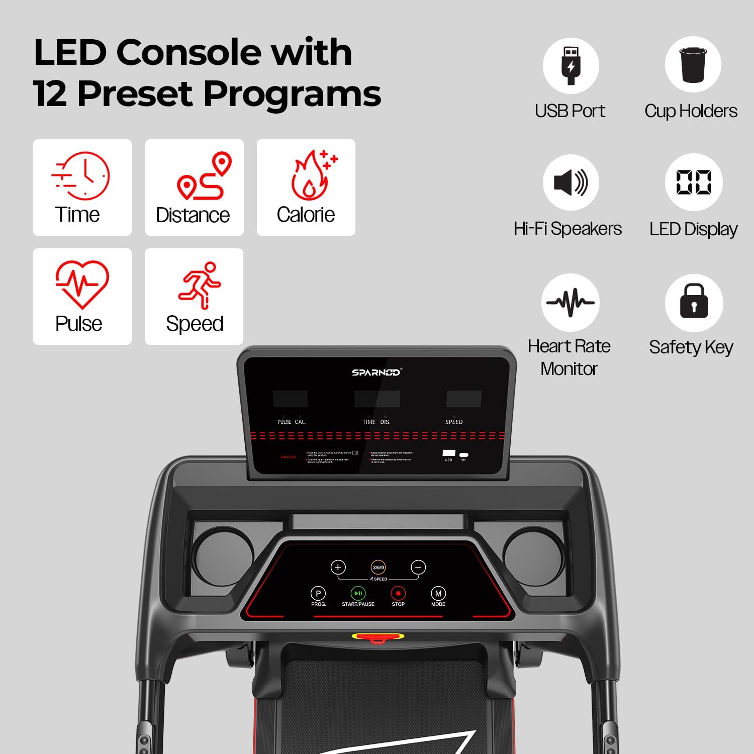 جهاز مشي اوتوماتيكي من سلسلة STH-1200 بمحرك 3 حصان عند الذروة ... - view 2