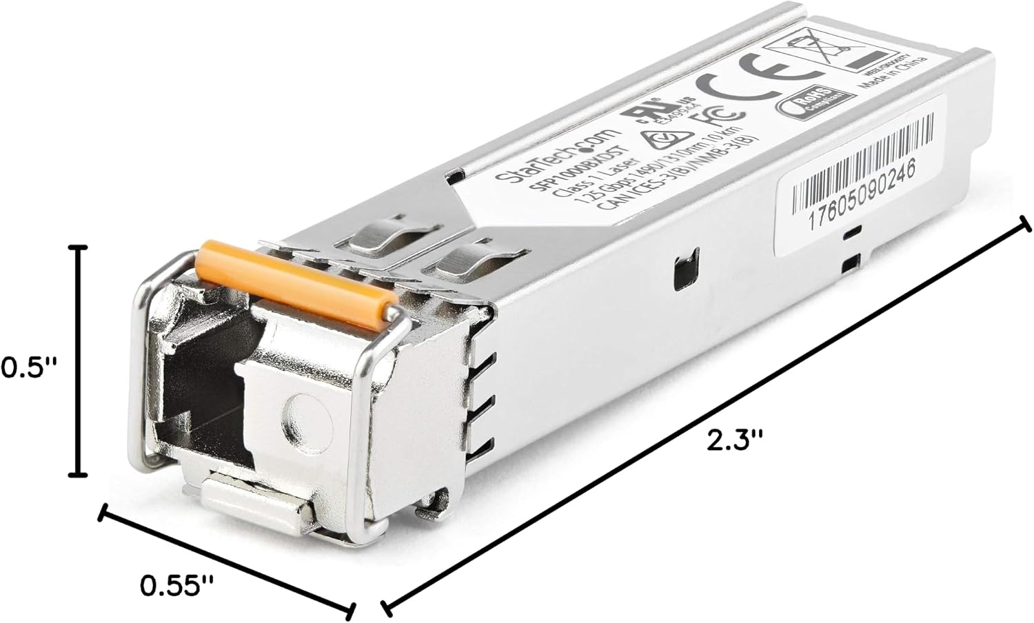 StarTech.com Dell EMC SFP-1G-BX10-D Compatible SFP Module - 1000BASE-BX-D - 1 Gigabit Ethernet BiDi Fiber Single Strand SFP - LC 10km (SFP1GBX10DES)