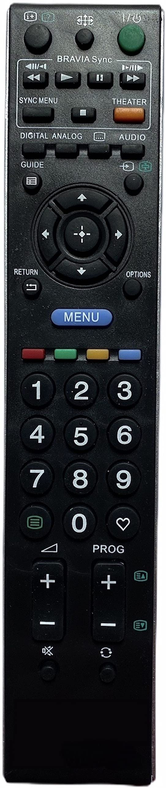 Xpecial URC43 RM-GA019 RM-GA005 RM-GA008 RM-GA009 Remote Compatible for Sony BRAVIA LED LCD TV Remote Controller (Black)