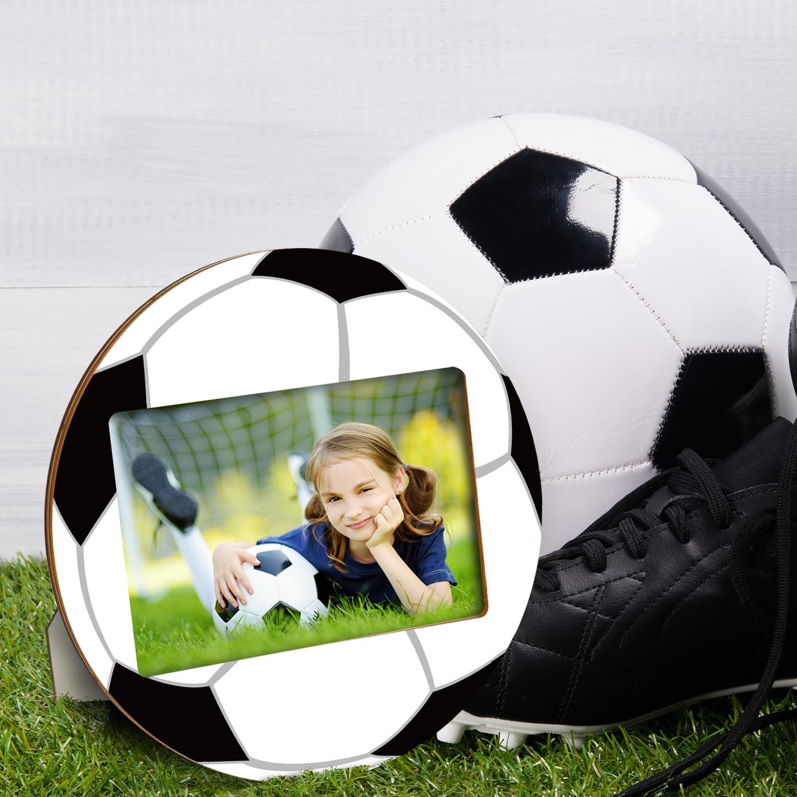 サッカー 記念フレーム 6枚 セット 20cm X 20cm Amazon.co.jp: clothmile サッカー写真フレーム 2個 4x6インチ