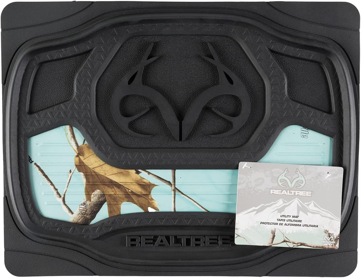 Realtree Camo Floor Mat | Rear | AP Cool Mint | Single
