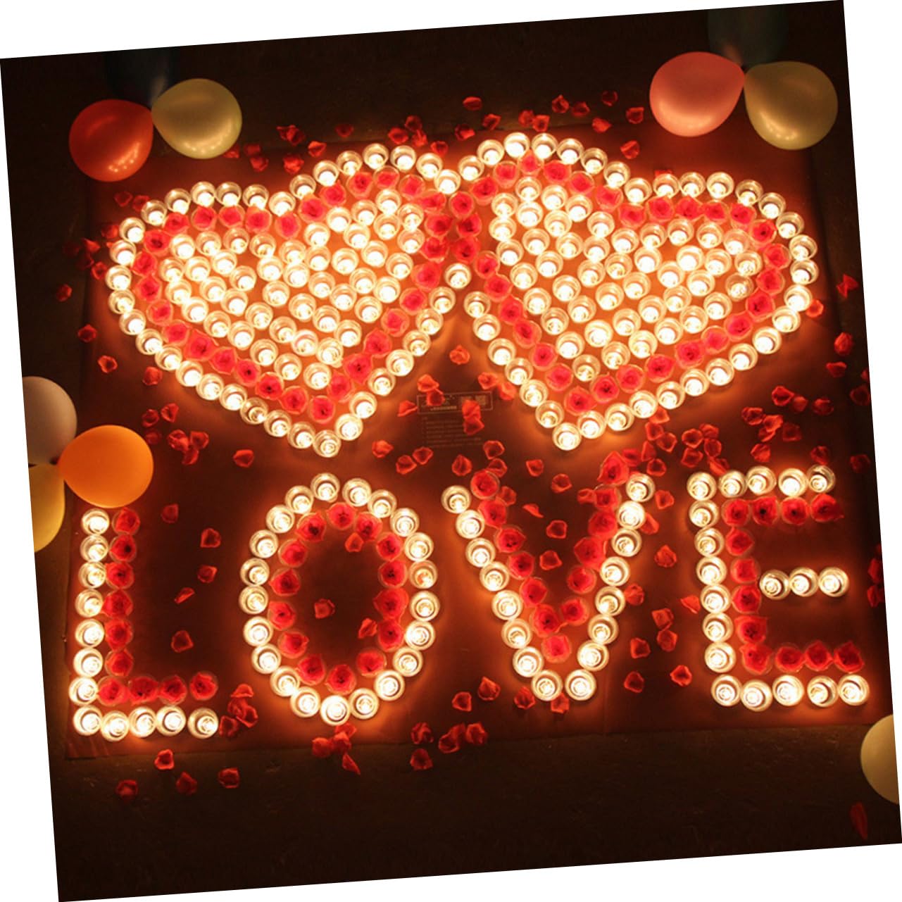 Unomor Small White Scented Tea Light Candles for Weddings Birthday Parties Table Decor Easy to Use Soft Light with No Glare Flicker