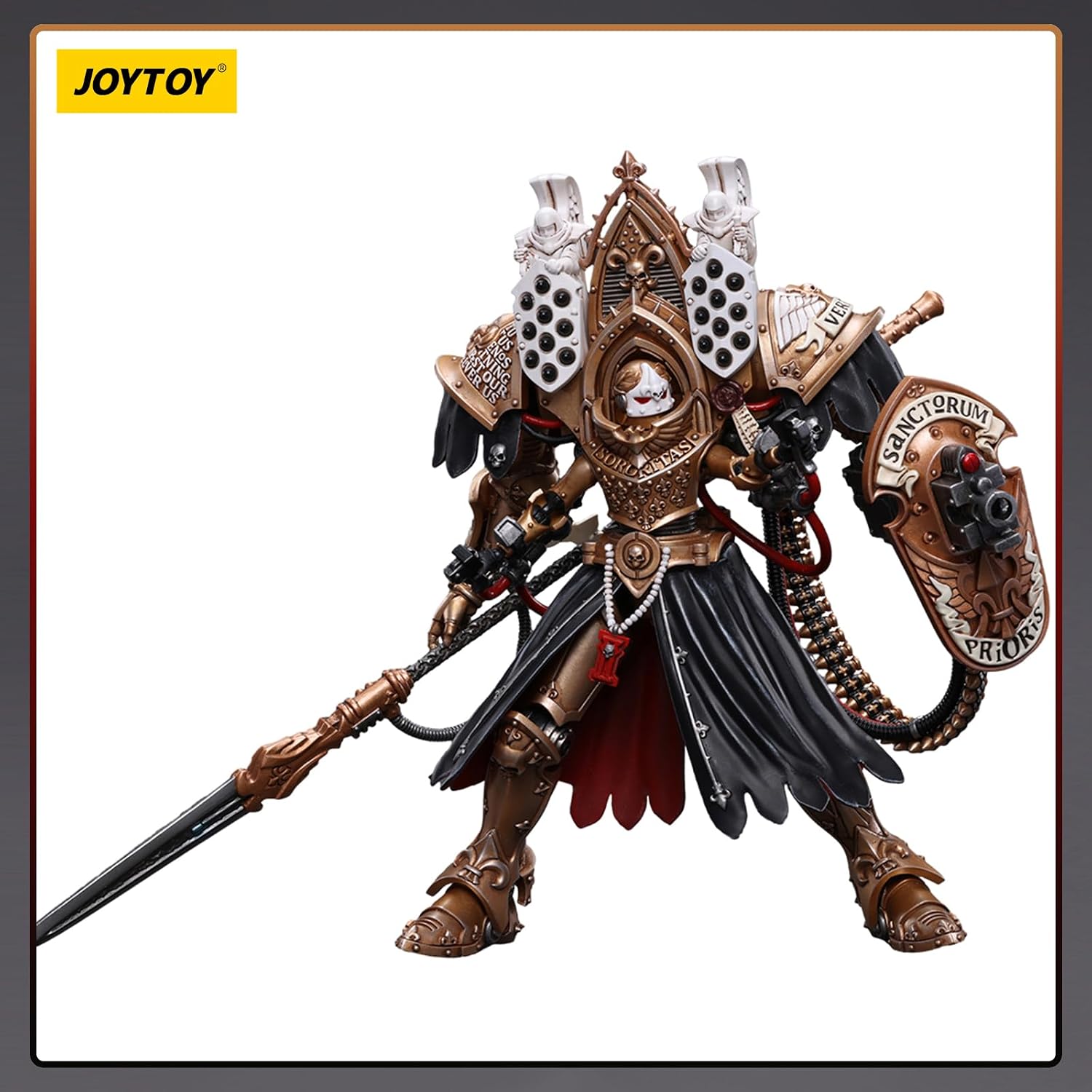 JOYTOY Warhammer 40k Adepta Sororitas Abbess Sanctorum Morvenn Vahl 1/18 Action Figure Collect and Display Model