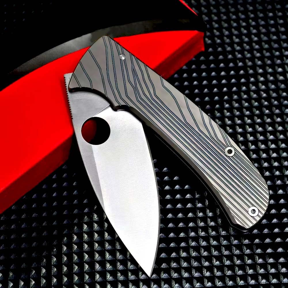 Titan klappmesser s30v scharfe premium taschenmesser Titanlegierung Tc4 tanto edc outdoor messer einhand tragbare camping messer survival Jagdmesser faltbar neck knife loch clip, geschenk für männer