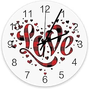 Mnsruu Orologio Da Parete Rotondo Con Simpatico Bradipo, Silenzioso, In Acrilico, Diametro 24 Cm, Per Cucina, Ufficio, Cameretta, Funziona A Batteria - 5