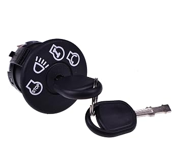 JEENDA 7-Terminals Starter Ignition Switch Keys GY20074 AM133597 Compatible with John Deere Scotts Sabre L100 L105 L107 L120 D105 D110 D125 D130 Riding Mowers Tractor L and D G Series