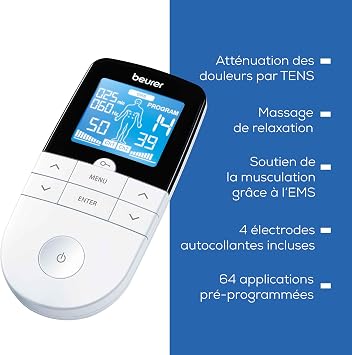 Beurer EM49 electrostimulateur musculaire TENS EMS massage