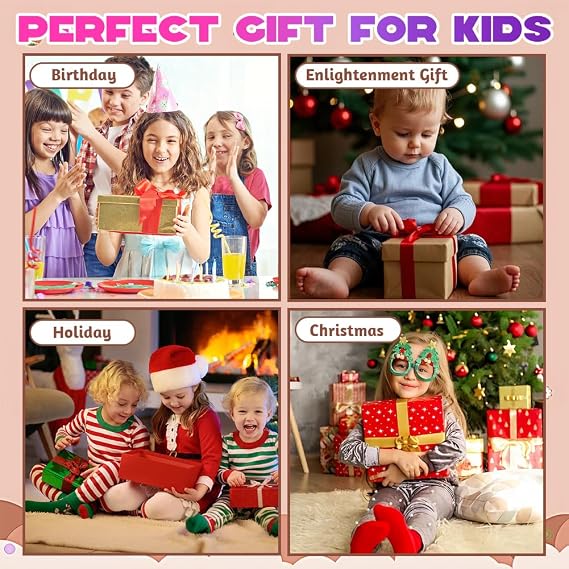Montessori Wooden Toys for 1 2 3 Years Boys Girls,Wooden Color Sorting & Development Toy | Birthday Gifts for Toddlers 1-3 Year Olds | Educational Learning Toys for 1 2 3 Year Old Boy Girl