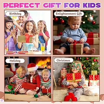Montessori Wooden Toys for 1 2 3 Years Boys Girls,Wooden Color Sorting & Development Toy | Birthday Gifts for Toddlers 1-3 Year Olds | Educational Learning Toys for 1 2 3 Year Old Boy Girl